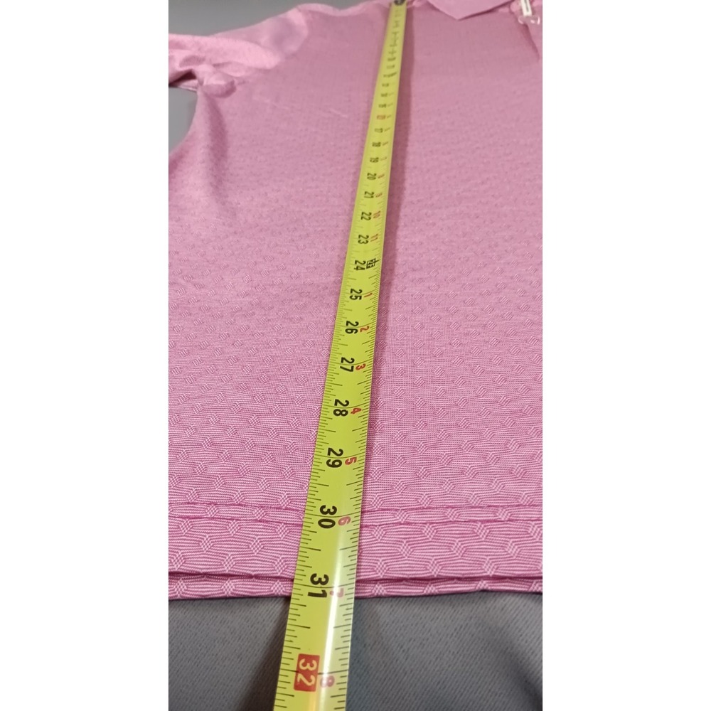 Fairway & Greene NWT Polo Shirt Mens pink The Old Course at St Andrews Golf - Picture 5 of 8